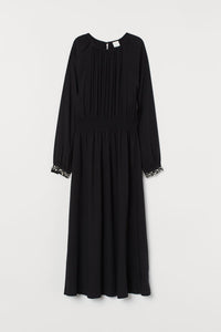 Pearl Sleeve Detail Dress