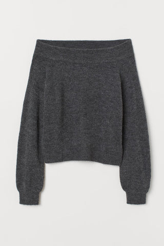 Off-Shoulder Sweater